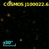 COSMOS J100022.63+022459.7