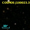 COSMOS J100023.31+022457.3