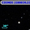 COSMOS J100038.55+022444.1