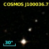 COSMOS J100036.72+022440.1