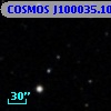 COSMOS J100035.10+022453.3