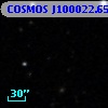 COSMOS J100022.65+022431.3