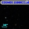COSMOS J100022.30+022434.5