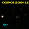 COSMOS J100042.82+022426.0