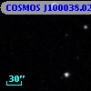 COSMOS J100038.02+022240.8
