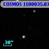 COSMOS J100035.07+022228.8