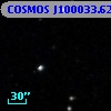 COSMOS J100033.62+022202.9