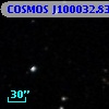 COSMOS J100032.83+022206.5