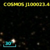 COSMOS J100023.48+022159.6