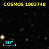 COSMOS J100021.74+022152.1