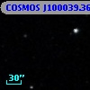 COSMOS J100039.36+022115.4