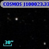 COSMOS J100023.33+022102.9