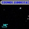 COSMOS J100037.62+022103.6