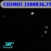 COSMOS J100036.79+022100.6