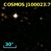 COSMOS J100023.79+022058.1