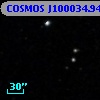 COSMOS J100034.94+022054.2
