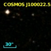 COSMOS J100022.53+022049.1