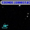 COSMOS J100037.02+022045.3