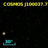 COSMOS J100037.77+022012.9