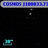 COSMOS J100033.73+021959.6