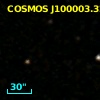 COSMOS J100003.32+022027.3