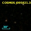 COSMOS J095821.31+022545.6