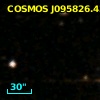 COSMOS J095826.43+022228.6