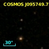 COSMOS J095749.72+022235.3