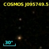 COSMOS J095749.51+022233.7