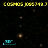 COSMOS J095749.71+022230.2