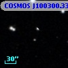 COSMOS J100300.33+023714.3