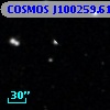 COSMOS J100259.61+023705.7