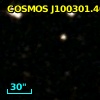 COSMOS J100301.40+023641.6