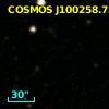 COSMOS J100258.73+023629.2