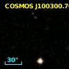 COSMOS J100300.70+023503.6