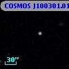 COSMOS J100301.01+023416.2
