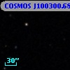 COSMOS J100300.68+023036.9