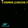 COSMOS J100258.78+023004.9