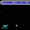 COSMOS J100300.26+022849.3