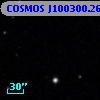 COSMOS J100300.26+022838.7