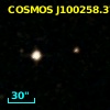 COSMOS J100258.37+022744.3
