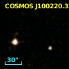 COSMOS J100220.33+022735.4
