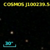 COSMOS J100239.54+023733.3
