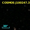 COSMOS J100247.31+023727.3