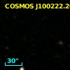 COSMOS J100222.20+023710.4