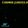 COSMOS J100252.00+023707.7