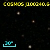 COSMOS J100240.64+023647.3