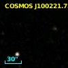 COSMOS J100221.72+023647.4