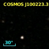COSMOS J100223.31+023643.5