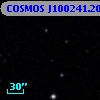 COSMOS J100241.20+023640.9